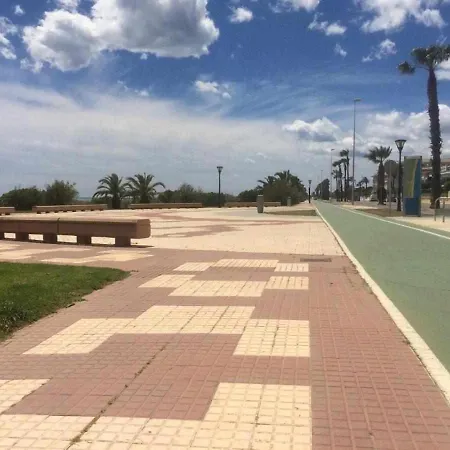 Atico Las Minvas 1ª Linea De Playa Apartment Grao de Castellon
